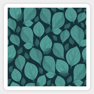 Basil Leaf Pattern Sticker